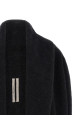 'Hooded Medium Wrap' cardigan Black