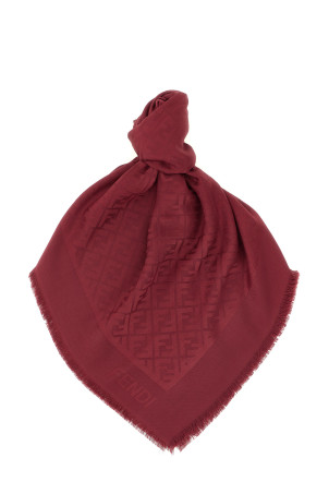 FF shawl Bordeaux