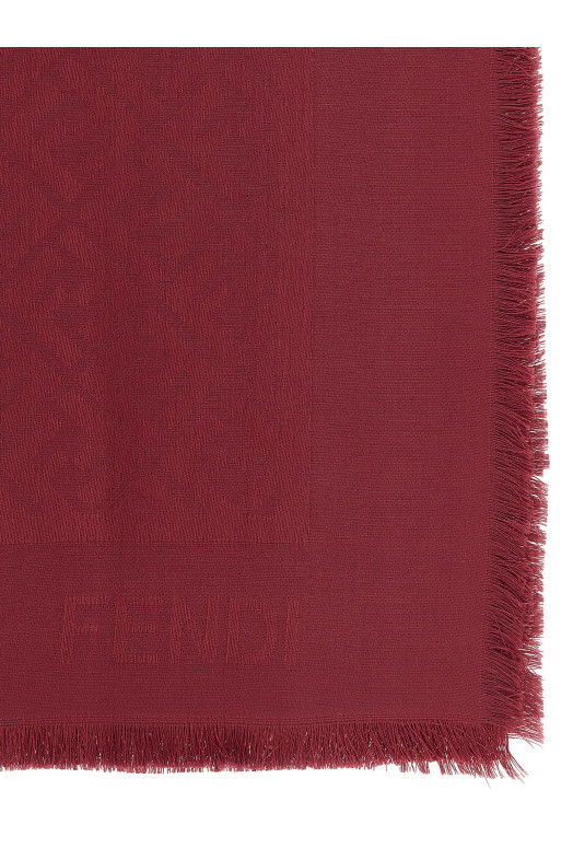 FF shawl Bordeaux
