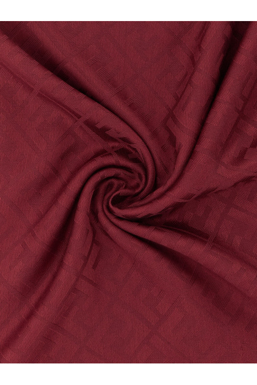FF shawl Bordeaux