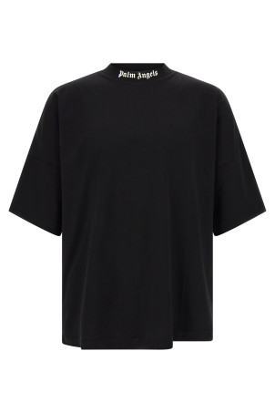 Logo print T-shirt Black