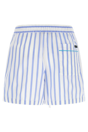 Полосатые бермуды СИНИЕ DOLCE & GABBANA FTDJHTFR52WS8051