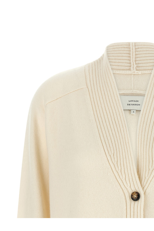 'Kaia' cardigan White