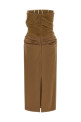 '28' dress Brown