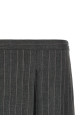 Юбка в тонкую полоску, серая PINKO 107416A3FFIN4