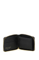 Polka Dots Printed Wallet Black-grey