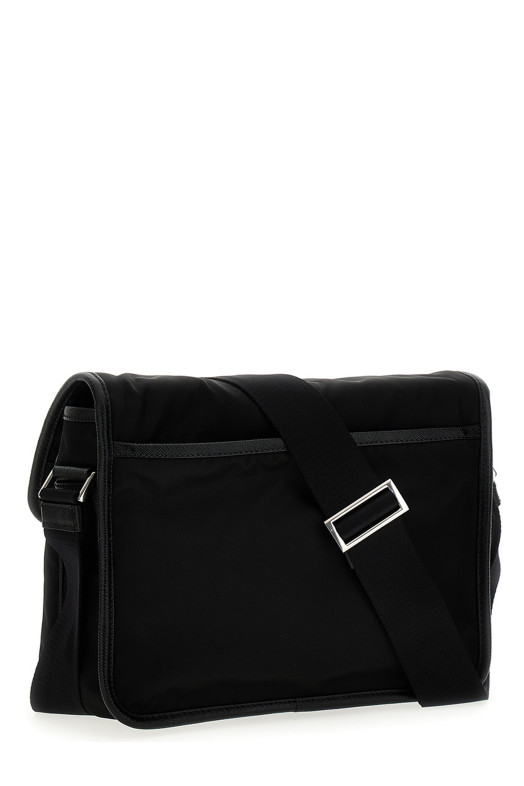 Сумка через плечо Logo из нейлона, чёрная PRADA 2VD769VXLO2DMHF0002