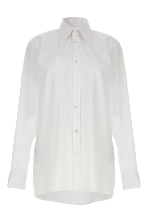 Длинная рубашка, белая MAISON MARGIELA S67DT0003S43001100