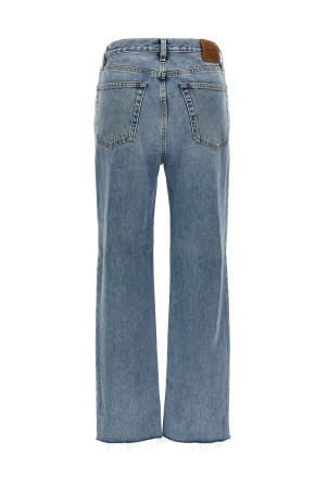 High waist jeans BLUE