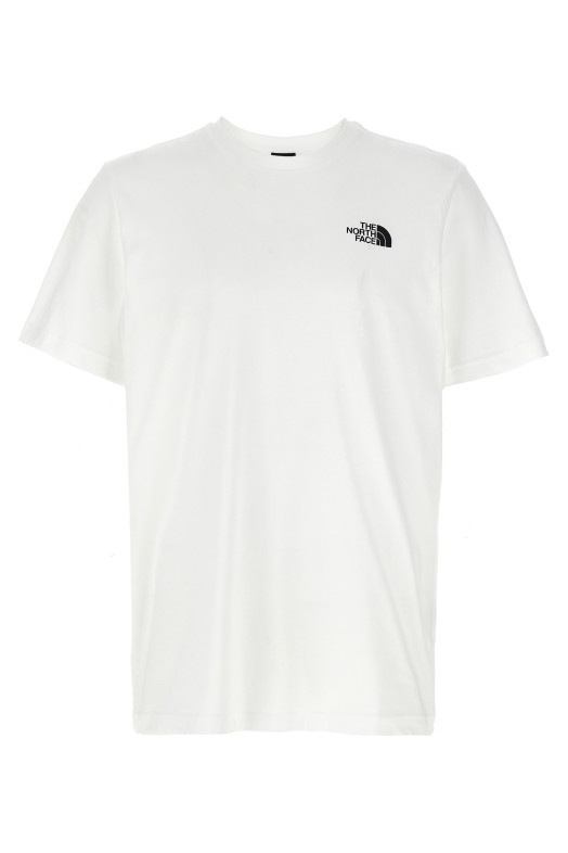 Футболка с логотипом, чёрно-серая THE NORTH FACE NF0A87NPFN4FN4