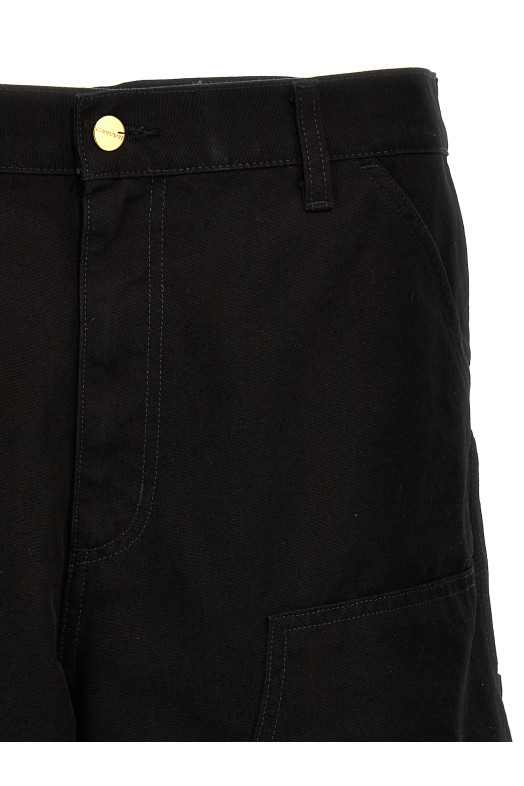 'Double Knee' bermuda shorts Black