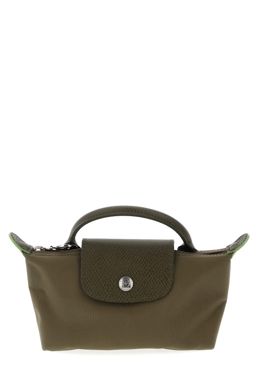 'Le Pliage Green' clutch Green