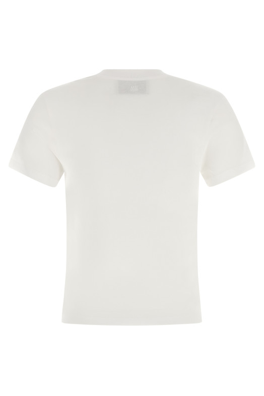 'Ami de Coeur' cropped T-shirt Black-grey