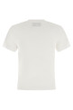 'Ami de Coeur' cropped T-shirt Black-grey