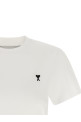 'Ami de Coeur' cropped T-shirt Black-grey