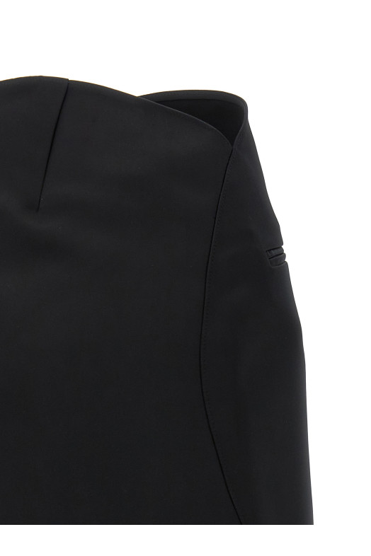 Юбка «Circle Satin», черная 325CJU283PL01629999