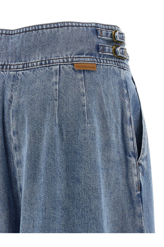 'Denim Culotte' jeans BLUE