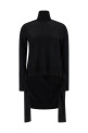 'Double-Sleeve' turtleneck sweater Black