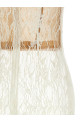 '16' midi dress White