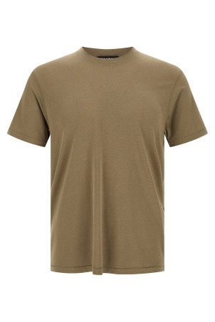 Футболка с вышитым логотипом, зелёная TOM FORD JCS004JMT012GAH