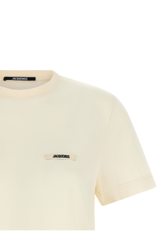 'Le T-shirt Gros-Grain' T-shirt Beige