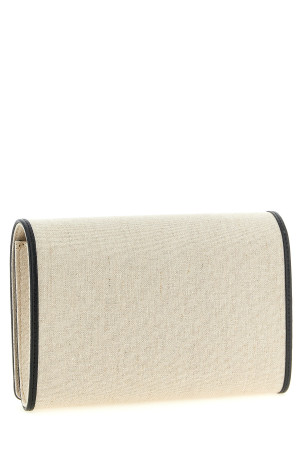 'T-Flap Envelope' clutch Beige