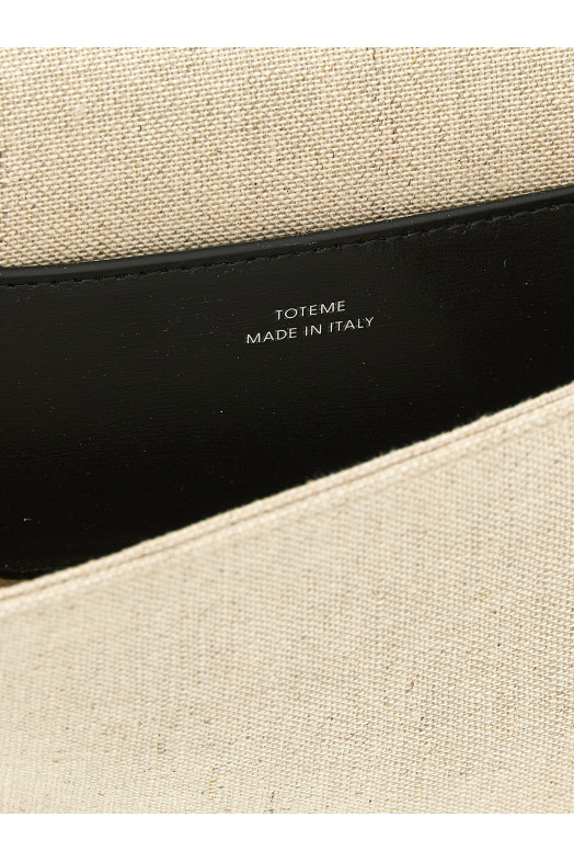 'T-Flap Envelope' clutch Beige