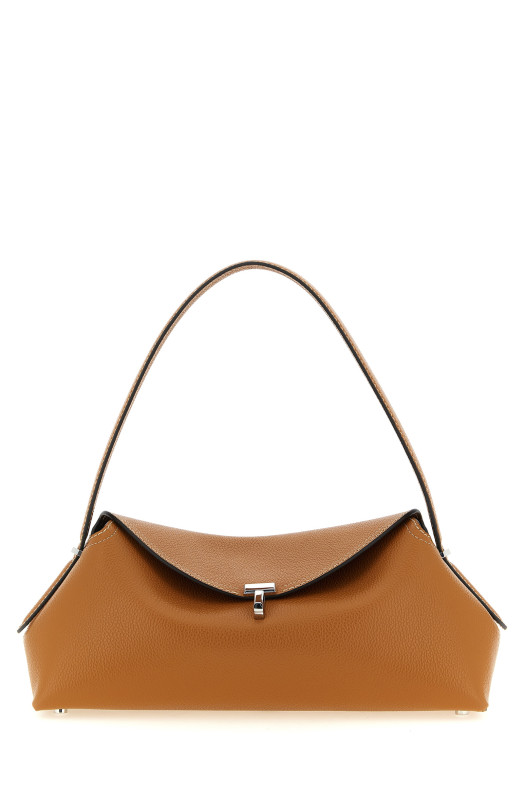 'T-lock' shoulder bag Brown