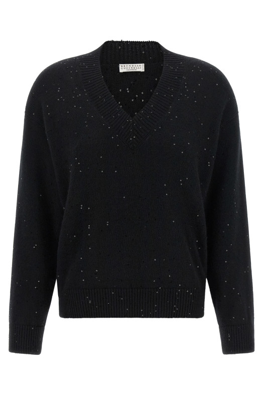 'Diamante' sweater Black
