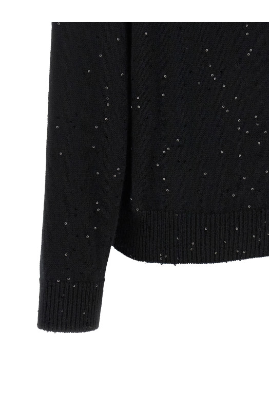 'Diamante' sweater Black
