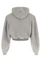 Cropped hoodie Gray
