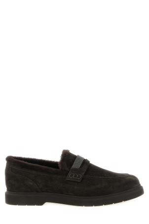 Лоферы «Penny Loafer»  Коричневые MZSFG2569C9795
