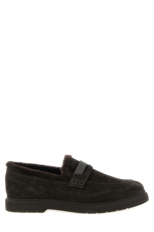 Лоферы «Penny Loafer»  Коричневые MZSFG2569C9795