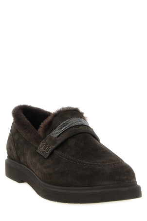 Лоферы «Penny Loafer»  Коричневые MZSFG2569C9795