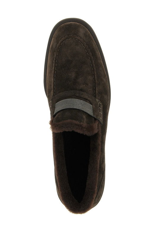 Лоферы «Penny Loafer»  Коричневые MZSFG2569C9795