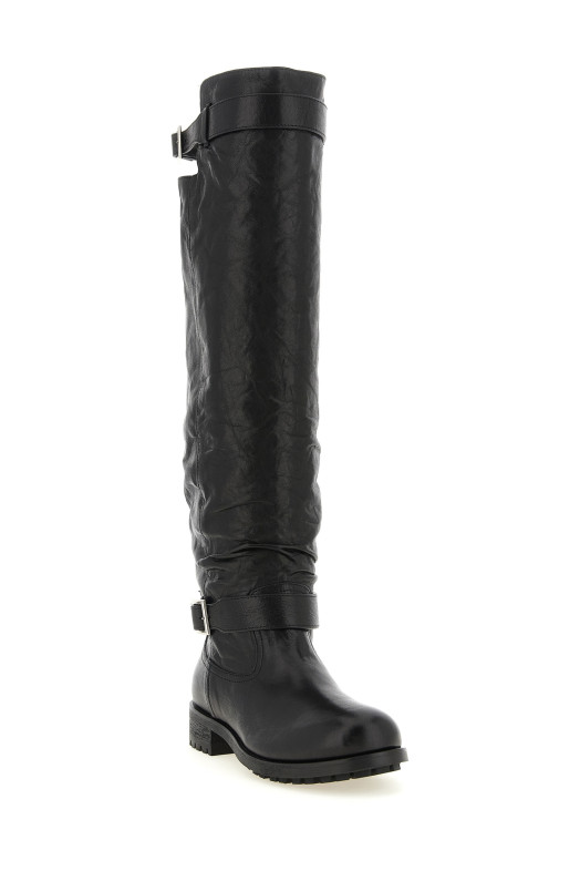 'Biker KB' boots  Black