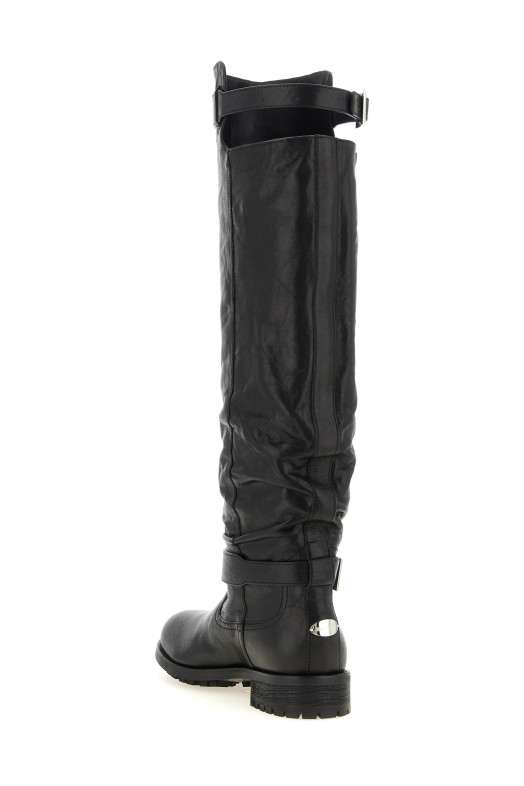'Biker KB' boots  Black