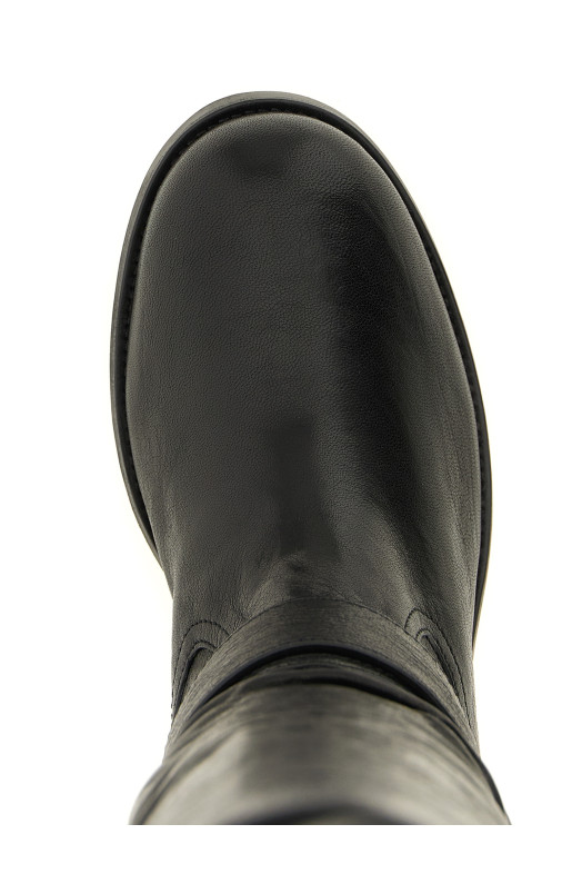 'Biker KB' boots  Black