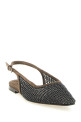 Слингбэки «Precious Net Embroidery», коричневые MZSFC3176C8769
