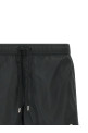 Logo patch swim shorts Black