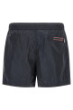 Logo patch swim shorts Blue