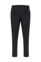 Джоггеры с логотипом в виде нашивки, черные MONCLER L20912A0003389ALO999