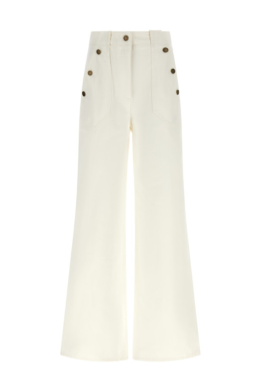 'MxmBadesse' pants White