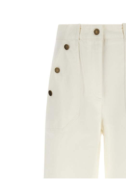 'MxmBadesse' pants White