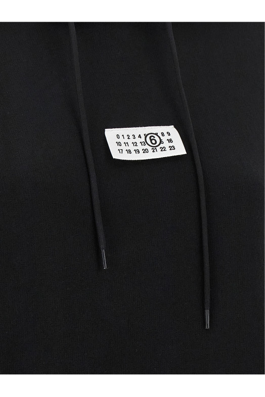 'Numeric Signature MM6' hoodie Black
