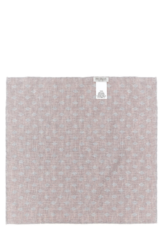 Шёлковый клатч  Разноцветный BRUNELLO CUCINELLI MX8730091CZR55