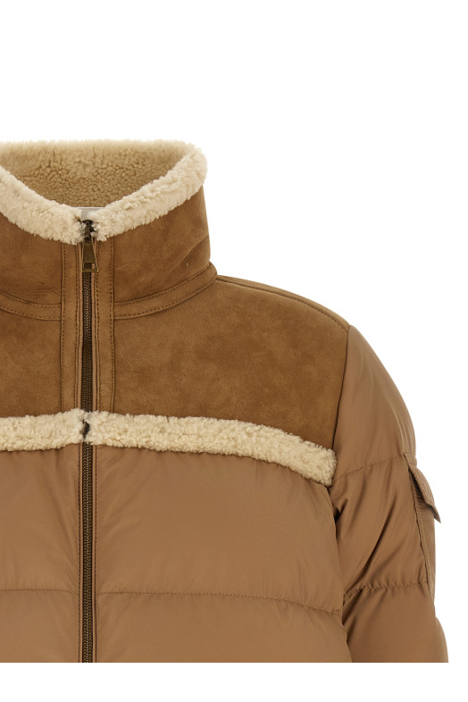 'Aurore' down jacket Beige