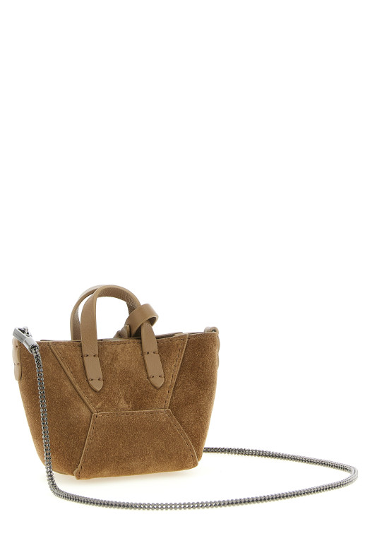 Micro 'BC Duo' bag Brown