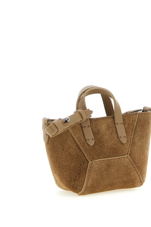 Micro 'BC Duo' bag Brown