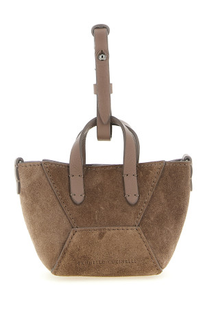Micro 'BC Duo' bag Brown